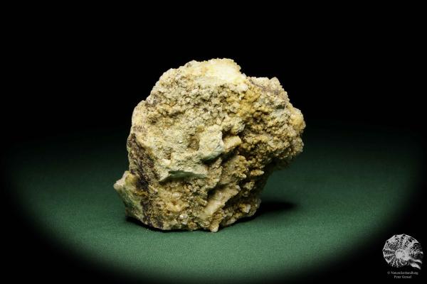 Chalcopyrite XX with Malachite on Dolomite XX a mineral