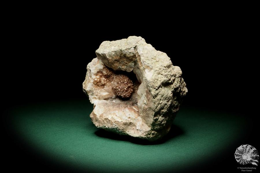 Quartz XX & Hematite a mineral